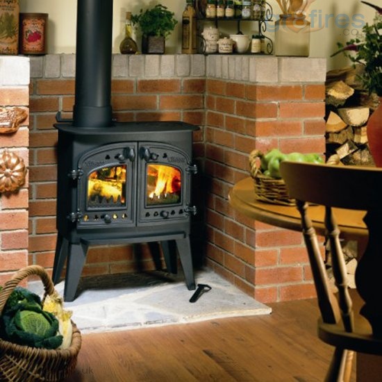 Installing wood burning stove HETAS wood burner